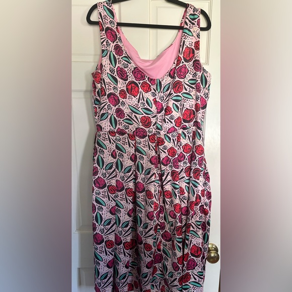 Lindy Bop: Lana, Pink Spanish Rose sz 16 - Picture 4 of 9